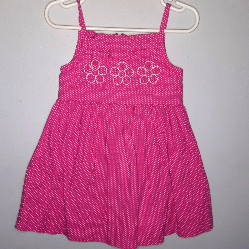Baby Gap | Pink / White Polka Dot Dress 18-24m